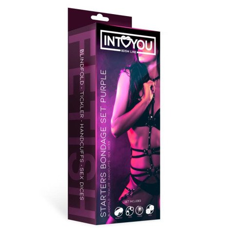 Starters Bondage Set 4 Pieces Purple